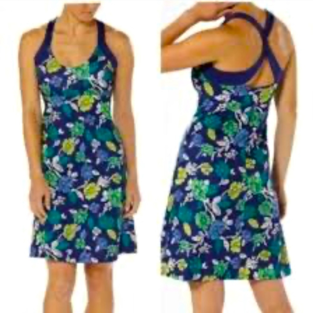 Patagonia Activewear Floral Dress XS NEW Hiking Gym Tennis Golf Casual - Picture 14 of 14